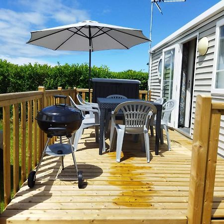 Mobil Home-Les Lins Bleus Biville-sur-Mer Bagian luar foto