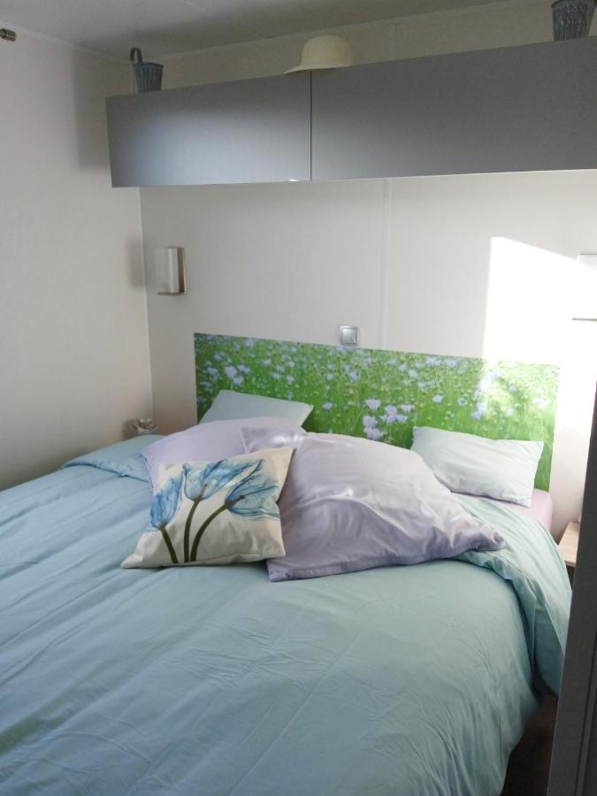 Mobil Home-Les Lins Bleus Biville-sur-Mer Bagian luar foto
